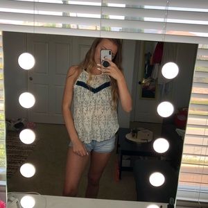 Floral Lace Tank Top